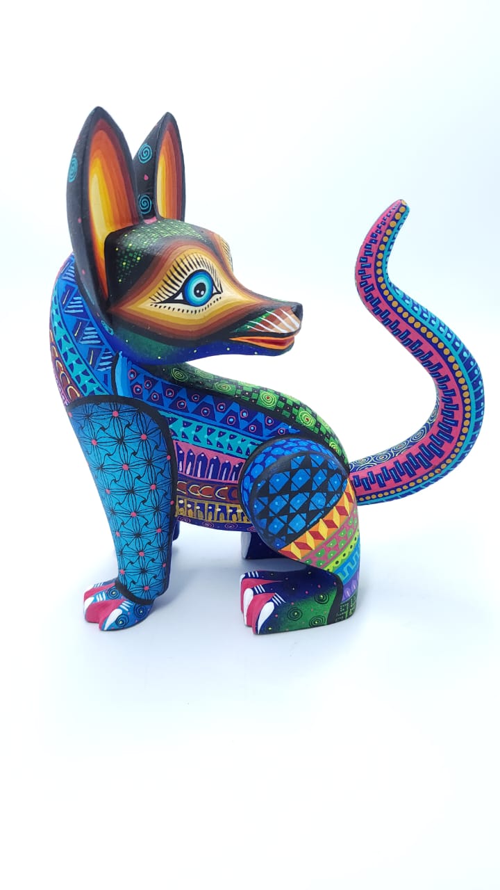 Oxolo Mexican Oaxacan Wood Carving Oxolo By Ivan Fuentes PP6613
