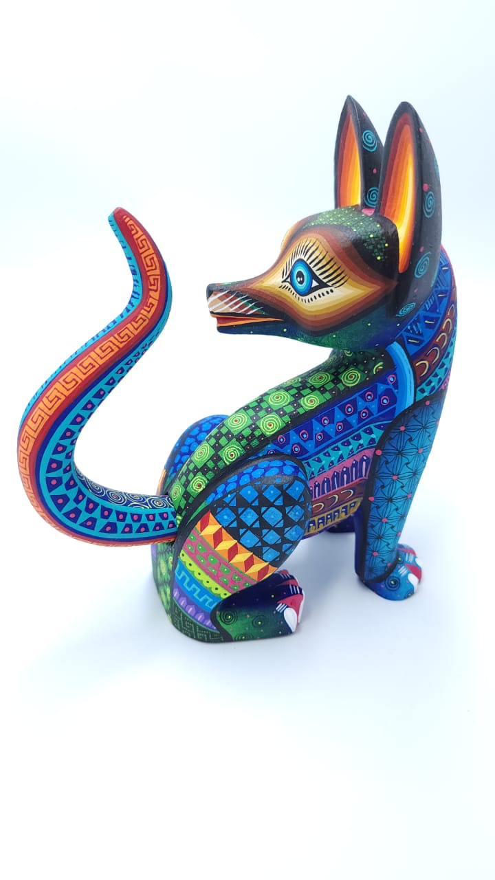 Oxolo Mexican Oaxacan Wood Carving Oxolo By Ivan Fuentes PP6613