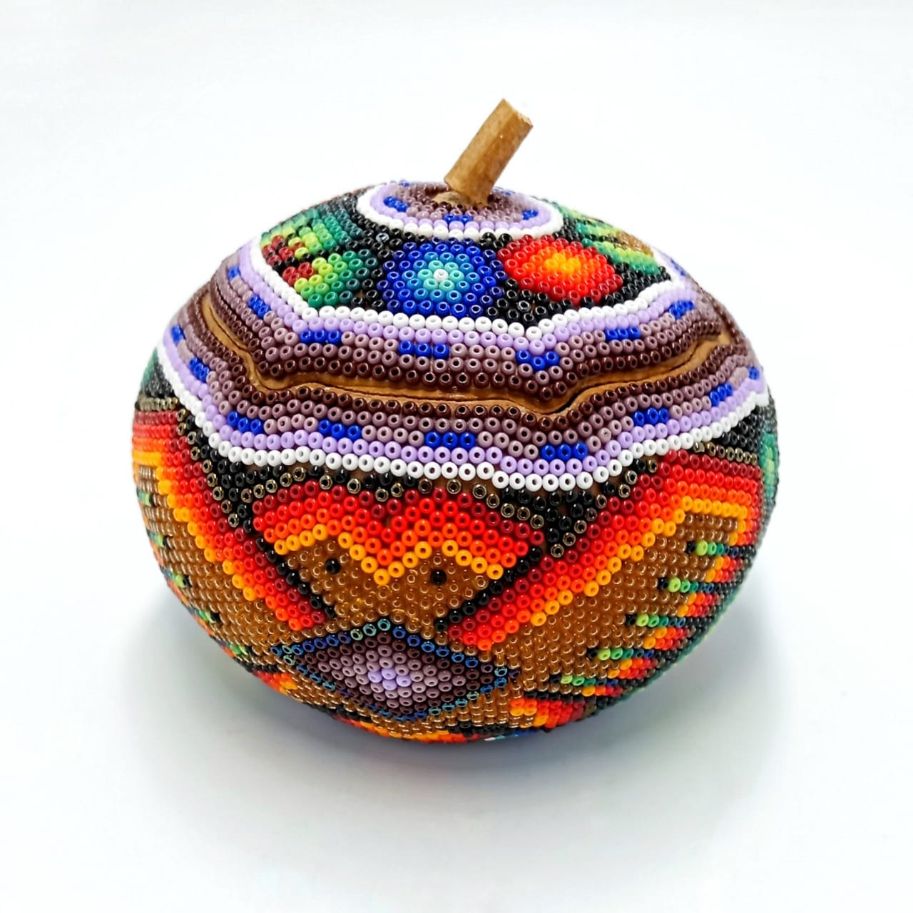 Stunning Huichol Hand Beaded Jeweler By Honorio Villa Lopez PP6870