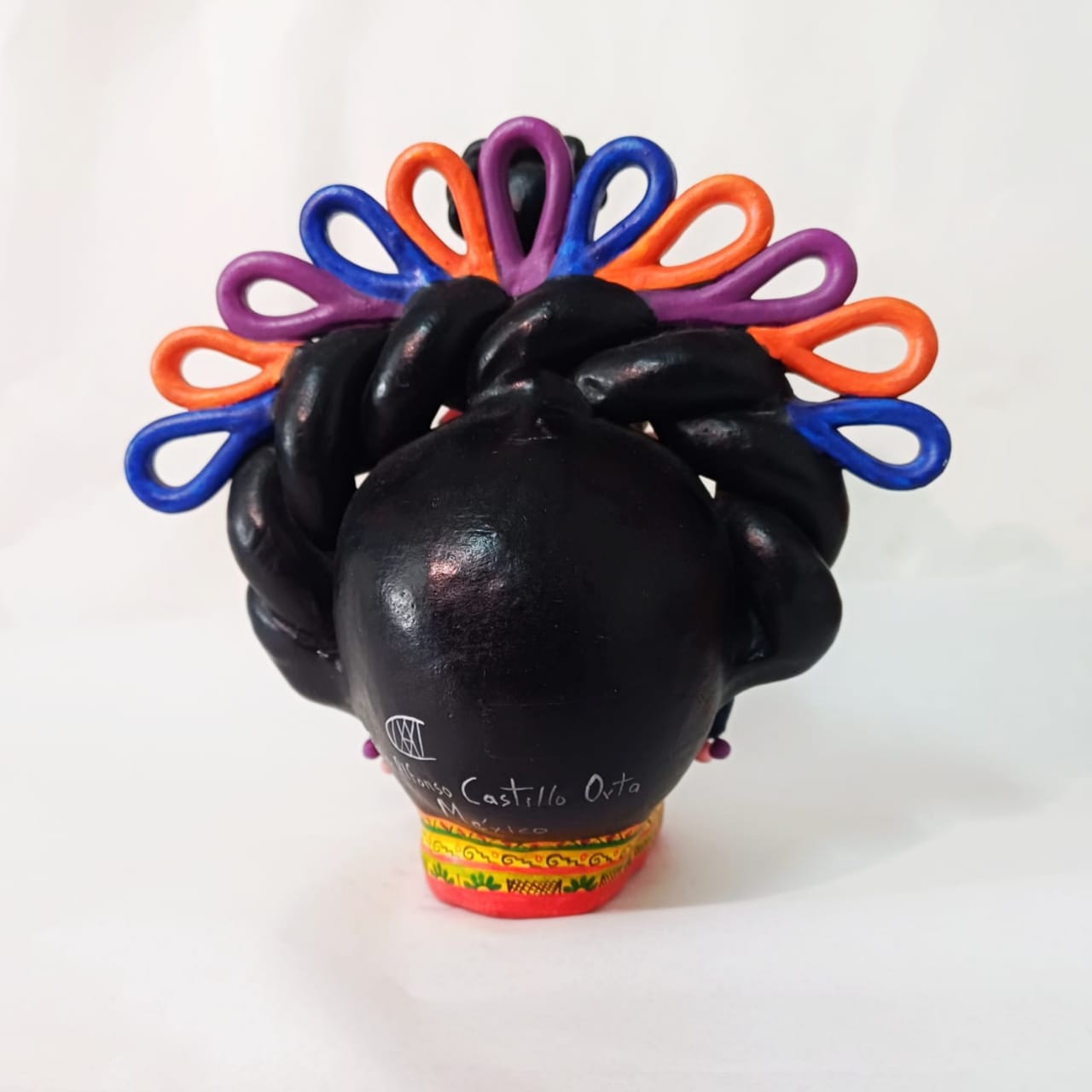 Day Of the Dead Ceramics Lupita Skull By Castillo PP6777