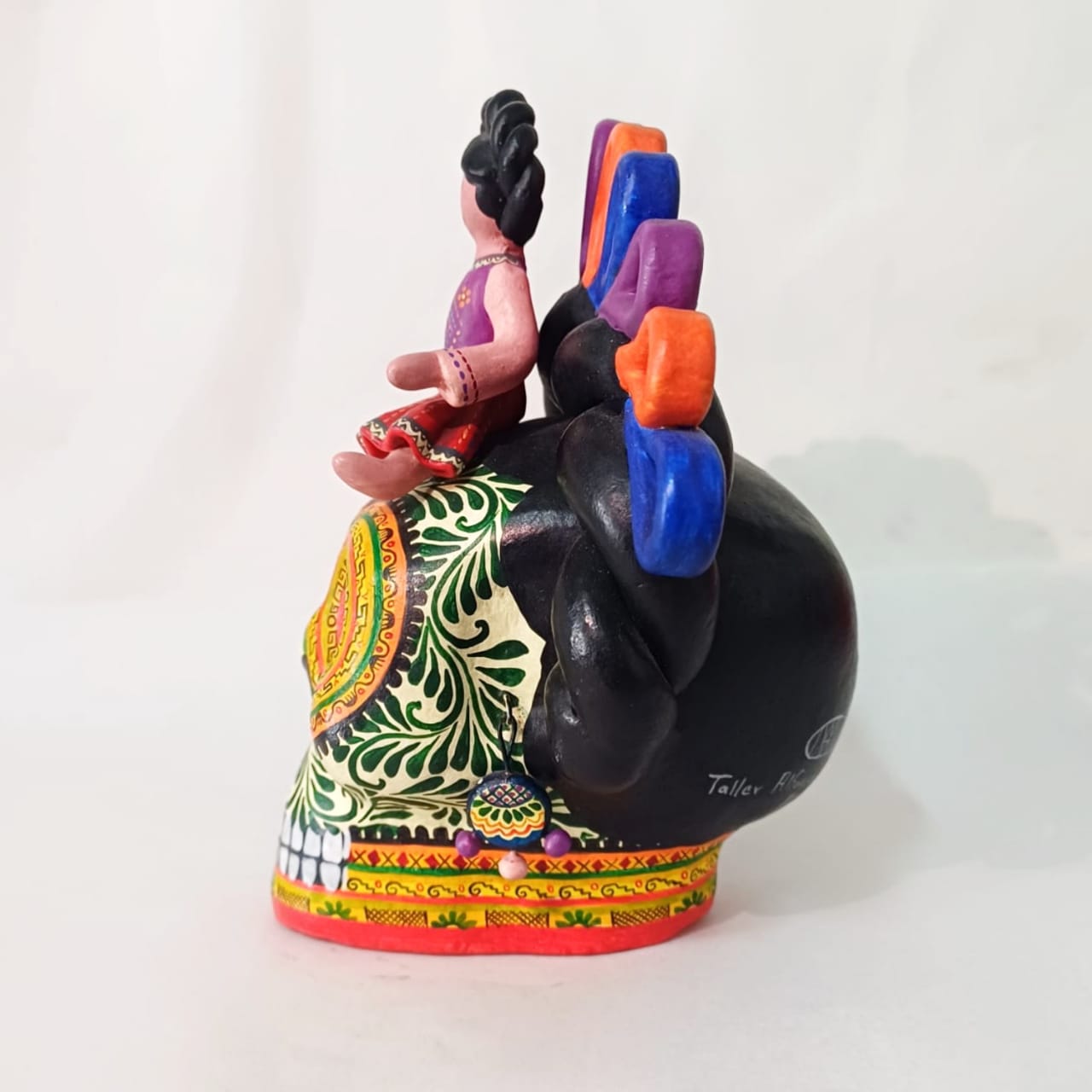 Day Of the Dead Ceramics Lupita Skull By Castillo PP6777
