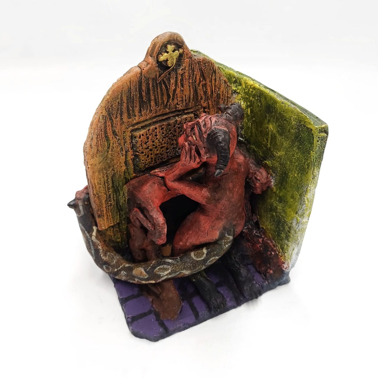 Extraordinary Hand made Confession By Demetrio Aguilar PP7093