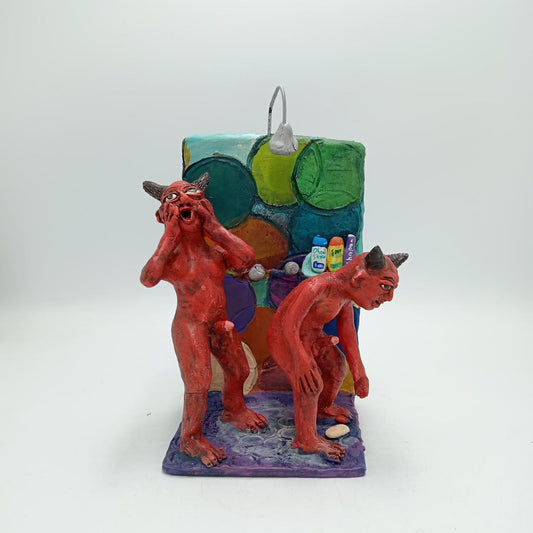 Extraordinary Hand made Shower Scenes By Demetrio Aguilar PP8137