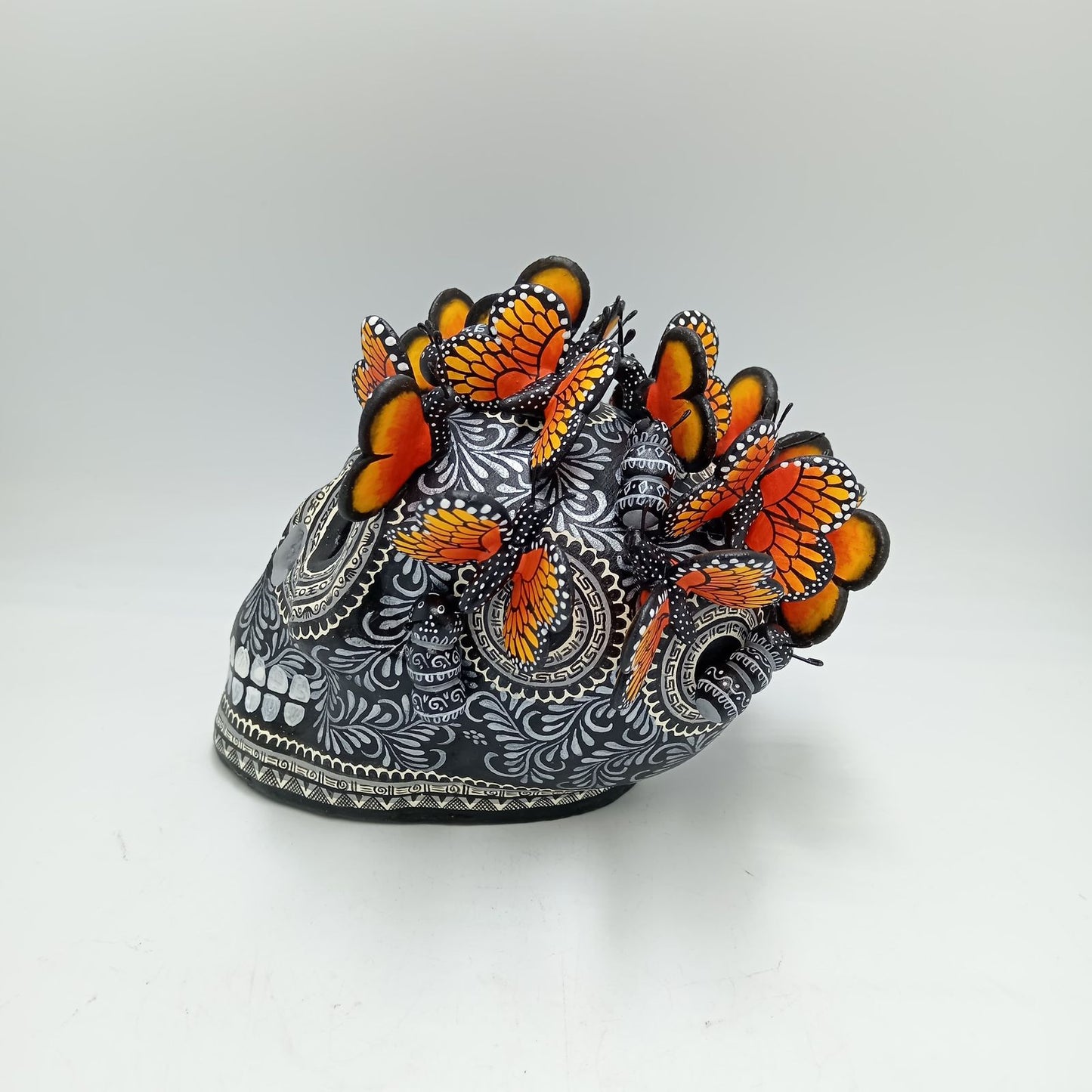 Day Of the Dead Ceramics Skull By Alfonso Castillo PP7752