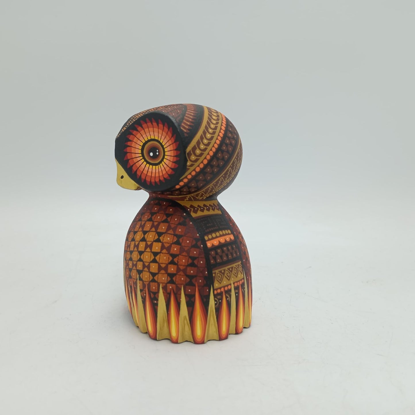 Mexican Folk Art Oaxacan Wood Carving Fish By Ivan Fuentes PP7919