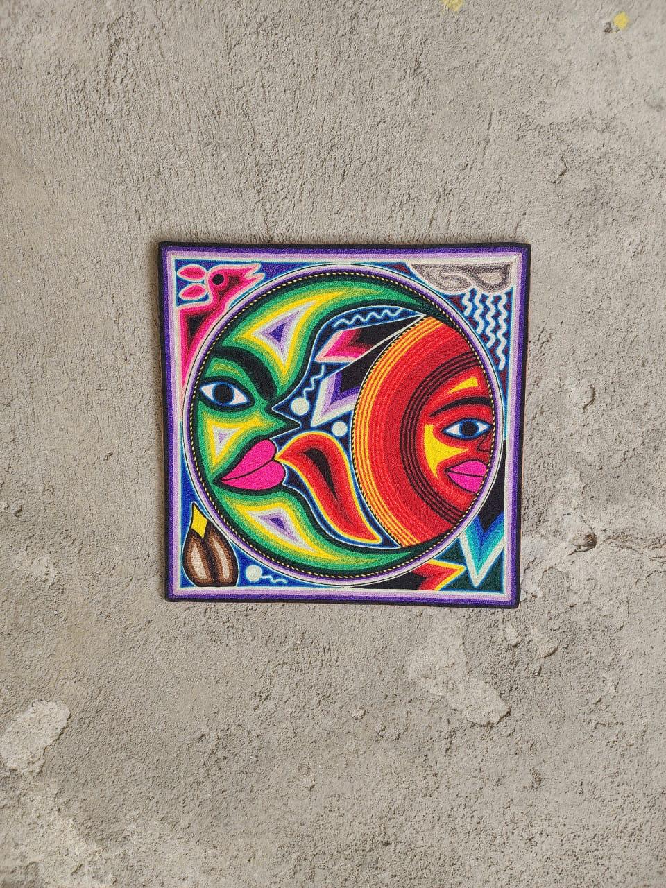 Yarn Painting Mexican Folk Art By Bautista Family PP8004