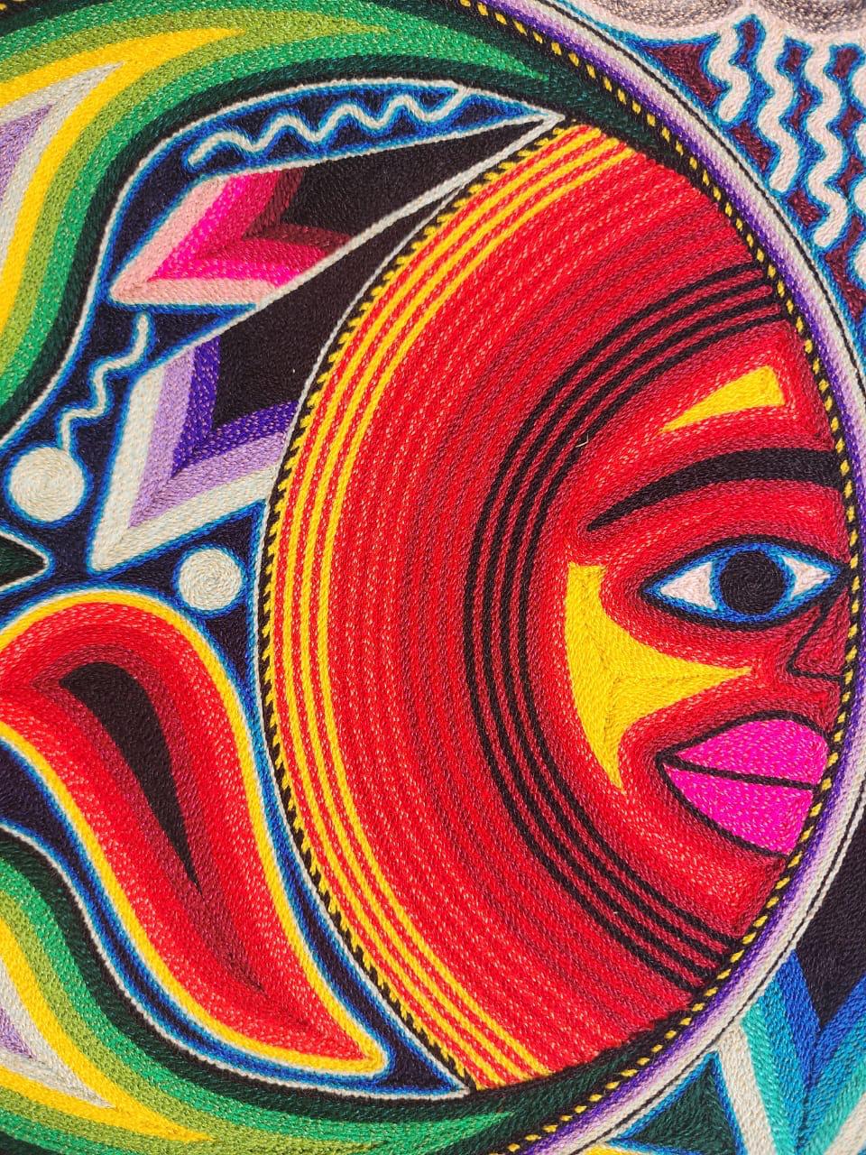 Yarn Painting Mexican Folk Art By Bautista Family PP8004
