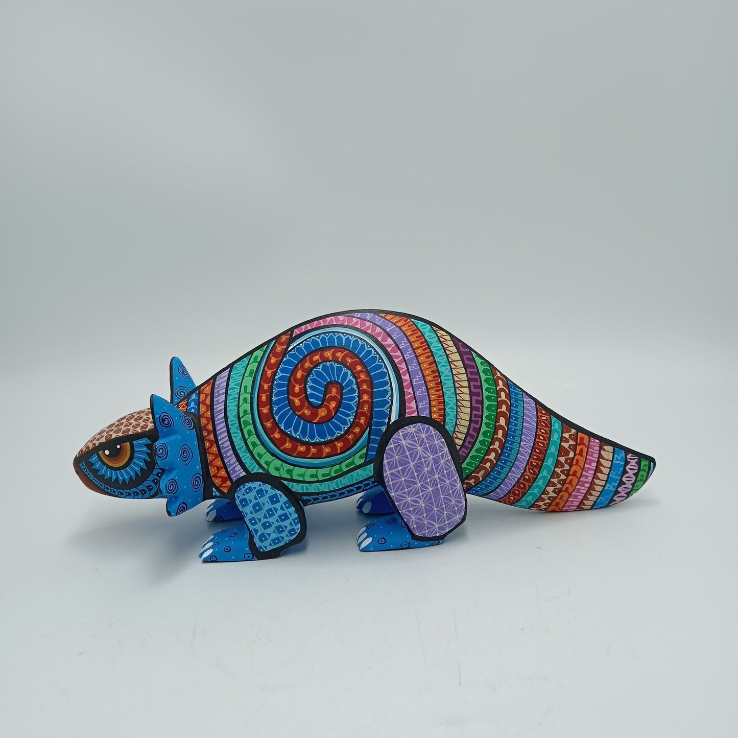 Mexican Oaxacan Wood Carving Ajolot By Ivan Fuentes PP8192