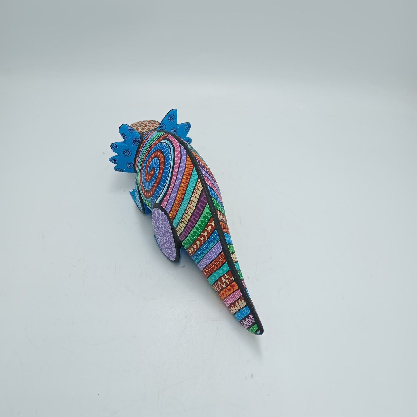 Mexican Oaxacan Wood Carving Ajolot By Ivan Fuentes PP8192