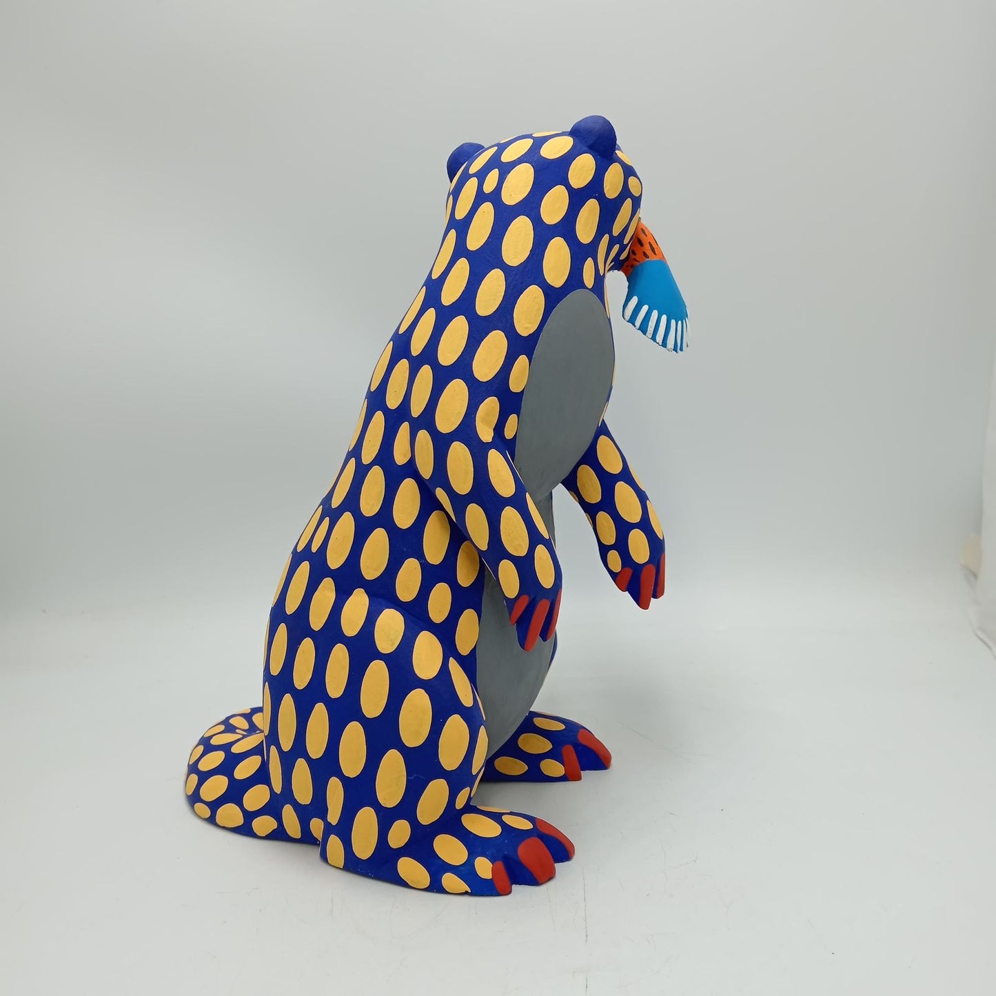 Wood Carving Hand Made Otter By Armando Jimenez PP8305