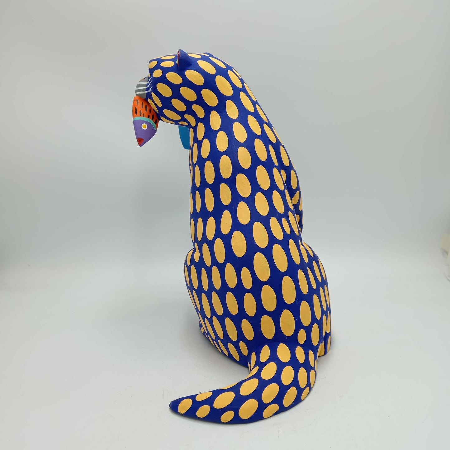 Wood Carving Hand Made Otter By Armando Jimenez PP8305