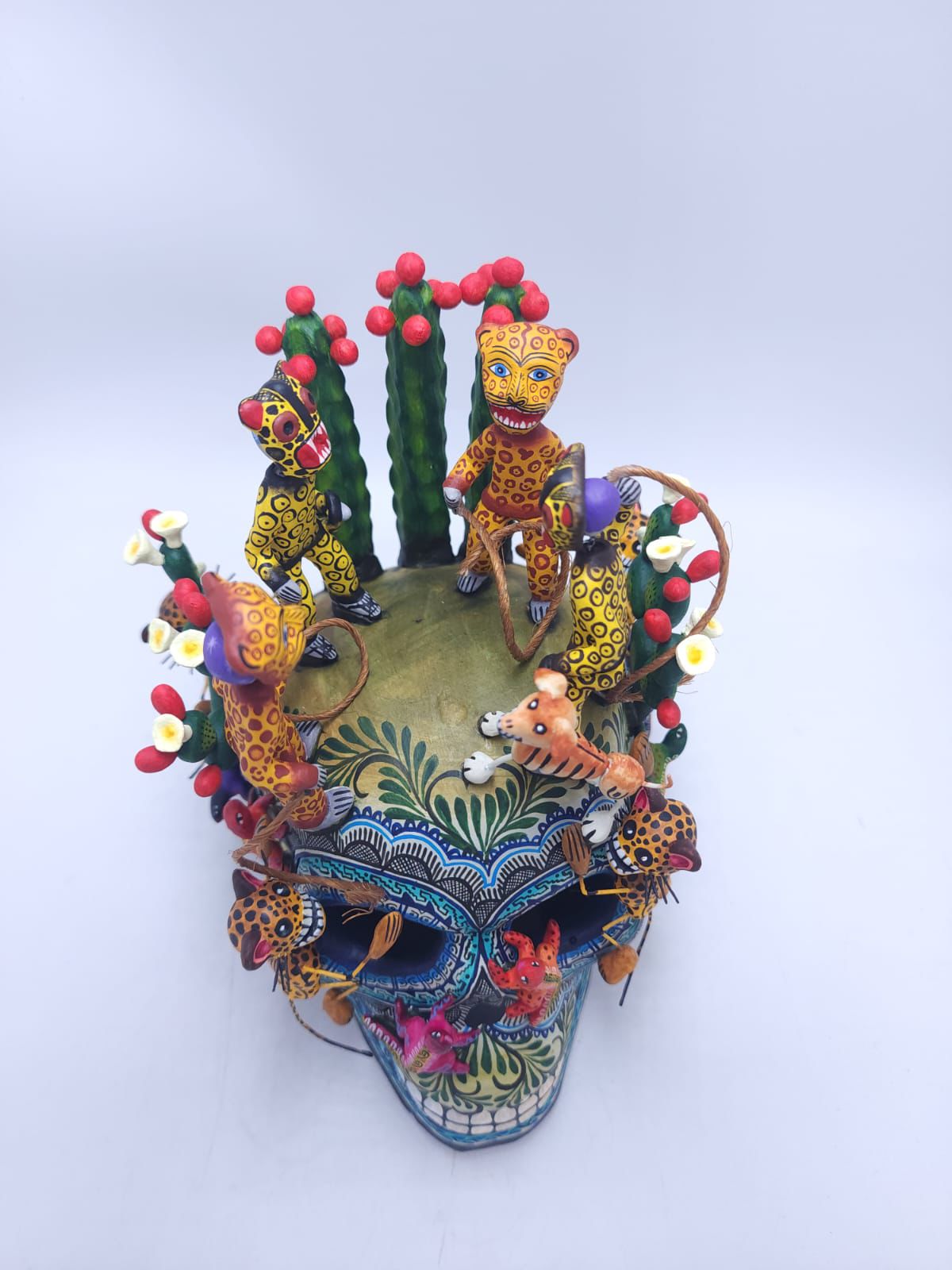 Skull Day Of the Dead Ceramics By Alfonso Castillo Hernandez PP8888