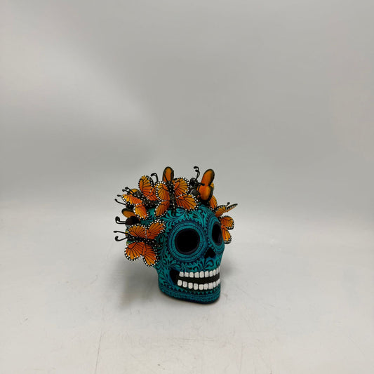Day Of the Dead Ceramics Skull By Alfonso Castillo PP9000