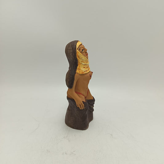Extraordinary Hand Made Nun By Demetrio Aguilar PP9328