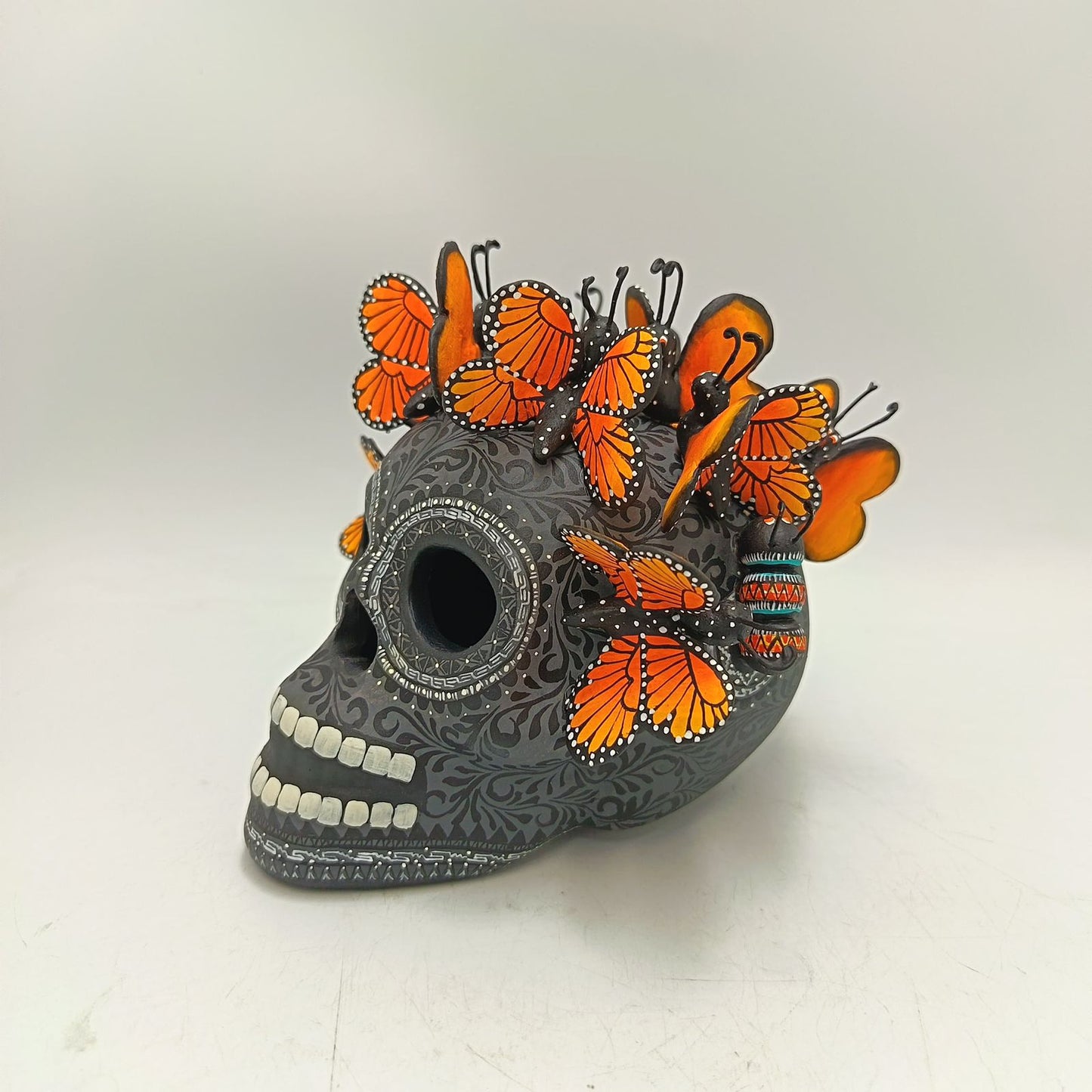 Skull Day Of the Dead Ceramics By Alfonso Castillo Hernandez PP9372