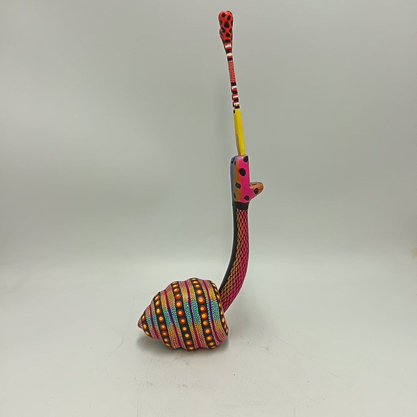 Mexican Oaxacan Wood Carving Snail By David Blas PP9454