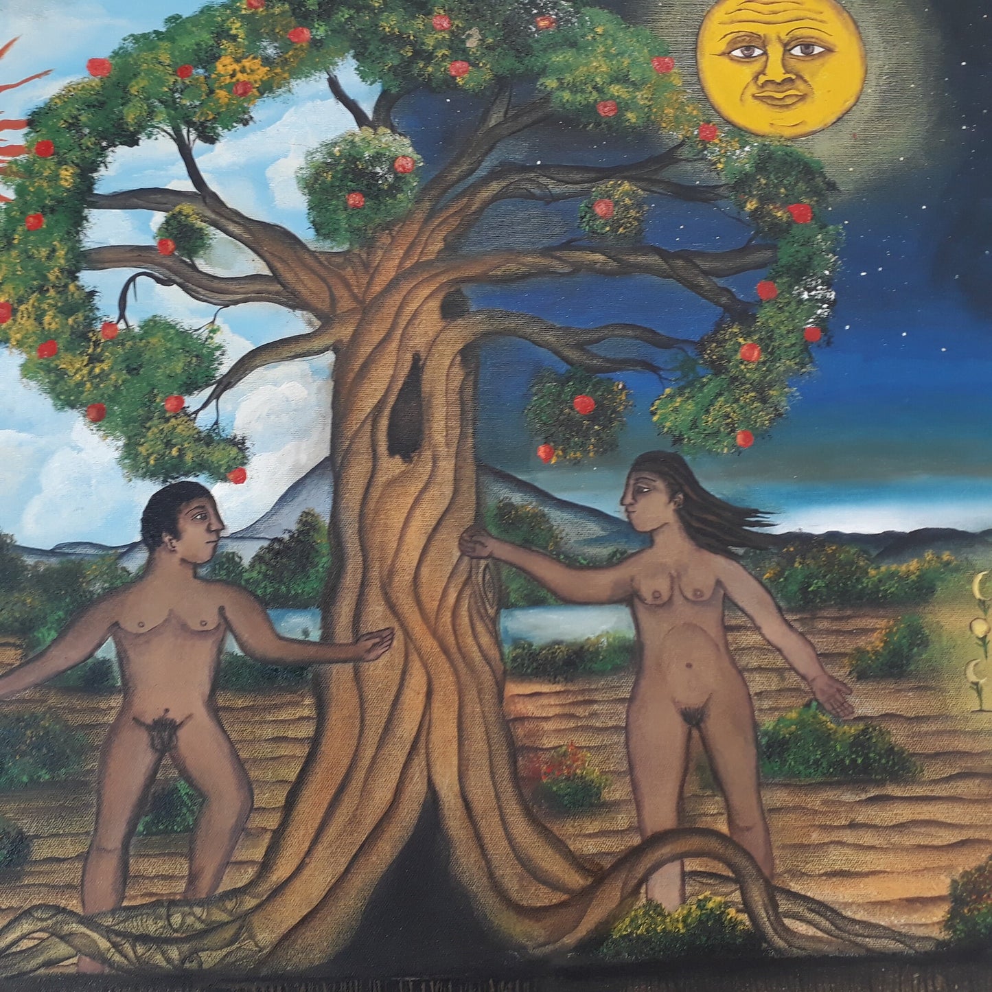 Phenomanal Oil Painting By Demetrio Aguilar PP1495