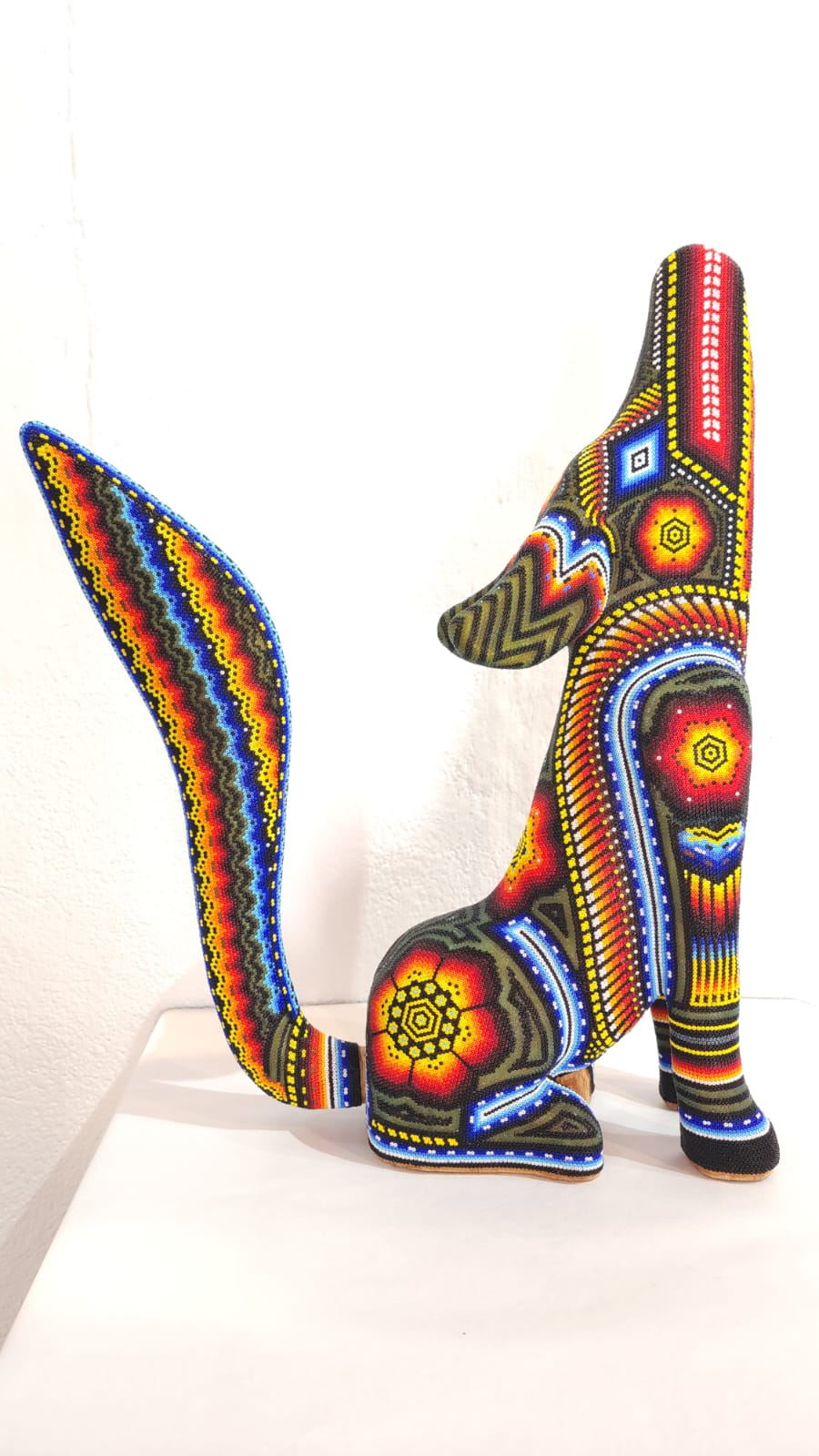 Magia Mexica H493 Sailfish Huichol Art Mexican Hand Beaded Crafts outlets Nayarit Jalisco Peyote Wixarika