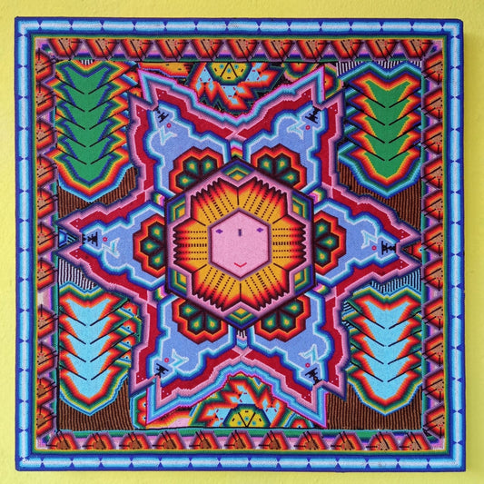 Mexican Huichol Hand Beaded By Honorio Villa Lopez PP6840