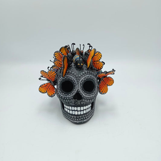 Day Of the Dead Ceramics Skull By Alfonso Castillo PP7490