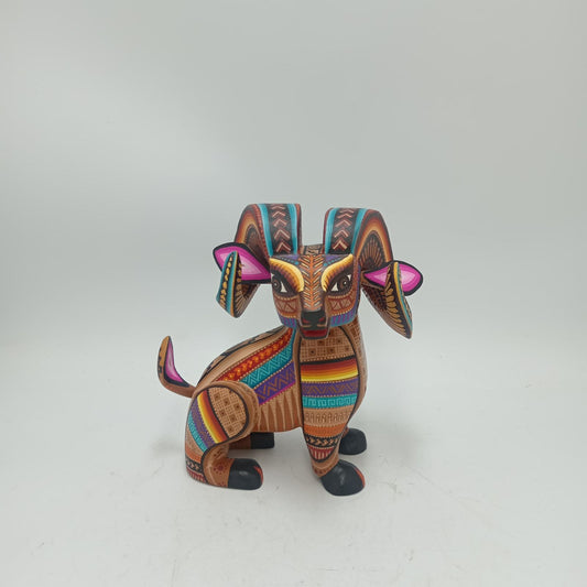 Mexican Oaxacan Wood Carving Cimarron By Julia Fuentes PP8550