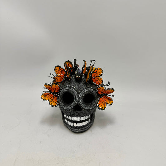 Day Of the Dead Ceramics Skull By Alfonso Castillo PP8998