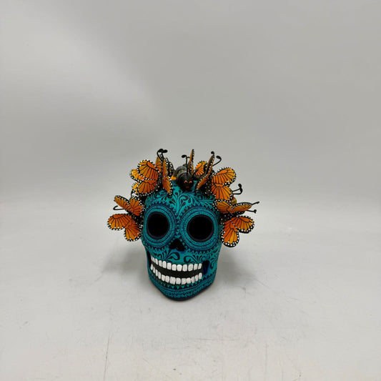 Day Of the Dead Ceramics Skull By Alfonso Castillo PP9000