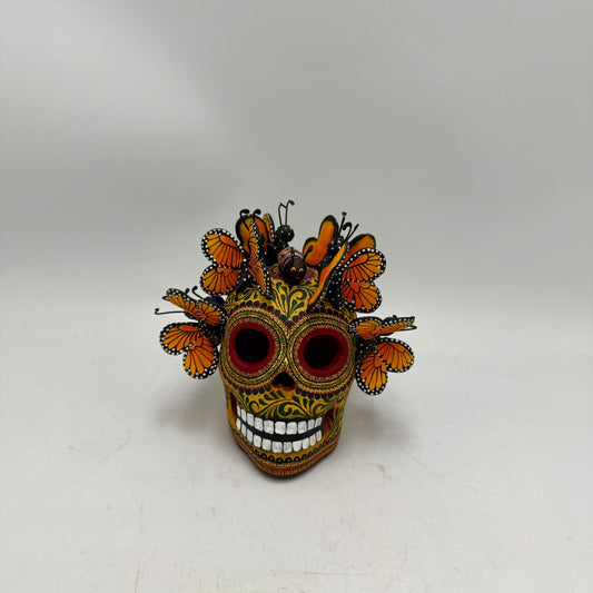 Day Of the Dead Ceramics Skull By Alfonso Castillo PP9002