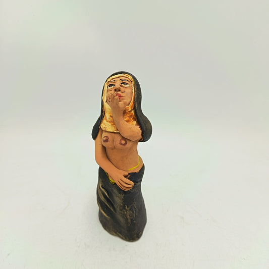 Extraordinary Hand Made Nun By Demetrio Aguilar PP9326