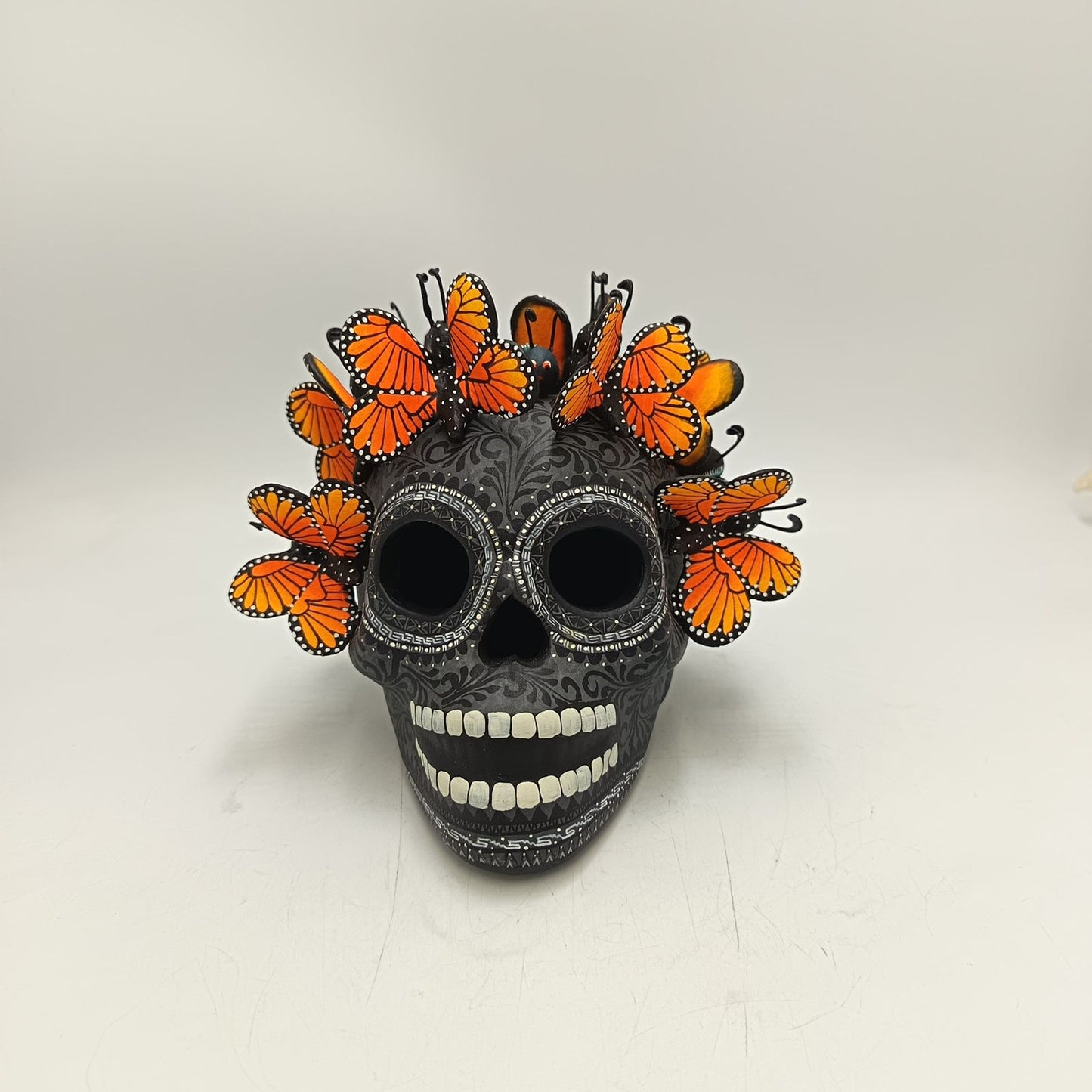 Skull Day Of the Dead Ceramics By Alfonso Castillo Hernandez PP9372