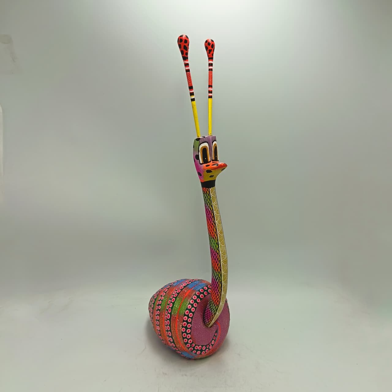 Mexican Oaxacan Wood Carving Snail By David Blas PP9458