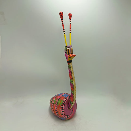 Mexican Oaxacan Wood Carving Snail By David Blas PP9458