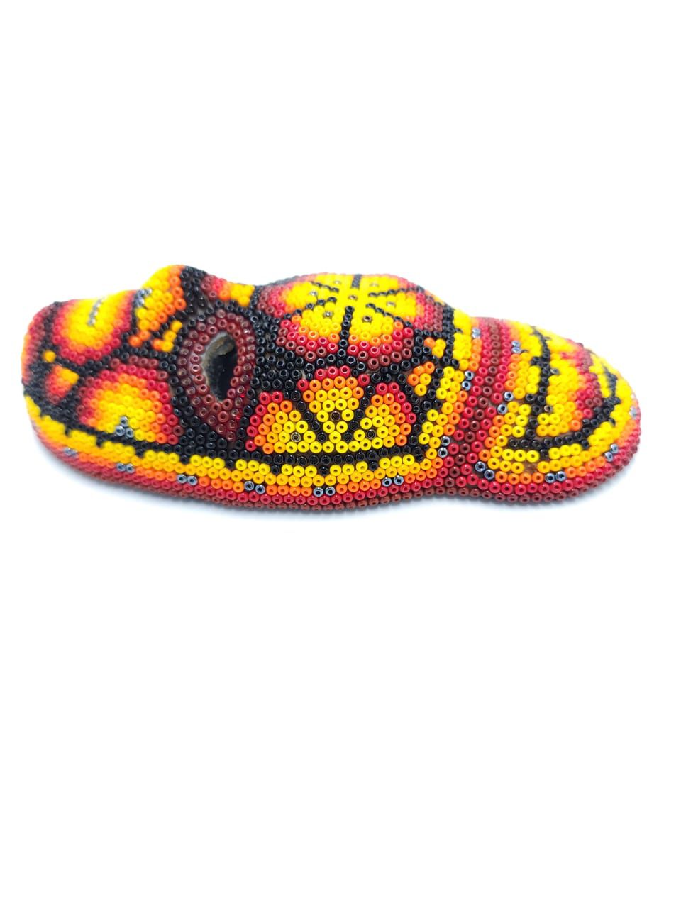 Huichol Hand Beaded Mask By Octaviano Villa PP7325