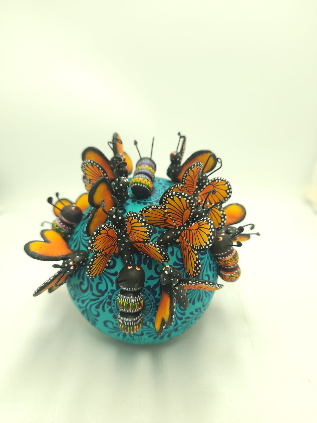 Skull Day Of the Dead Ceramics By Alfonso Castillo Hernandez PP8539