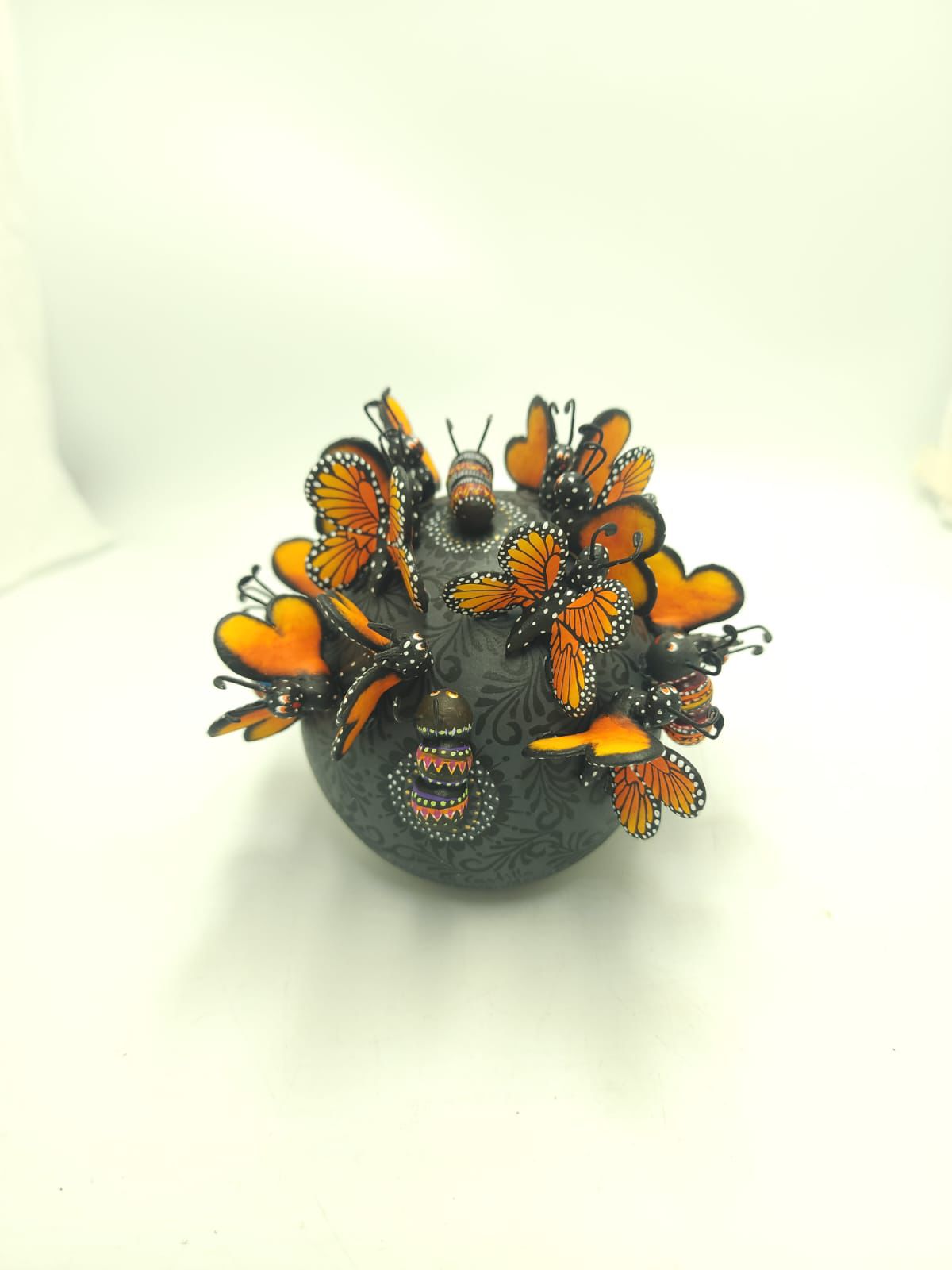 Skull Day Of the Dead Ceramics By Alfonso Castillo Hernandez PP8540