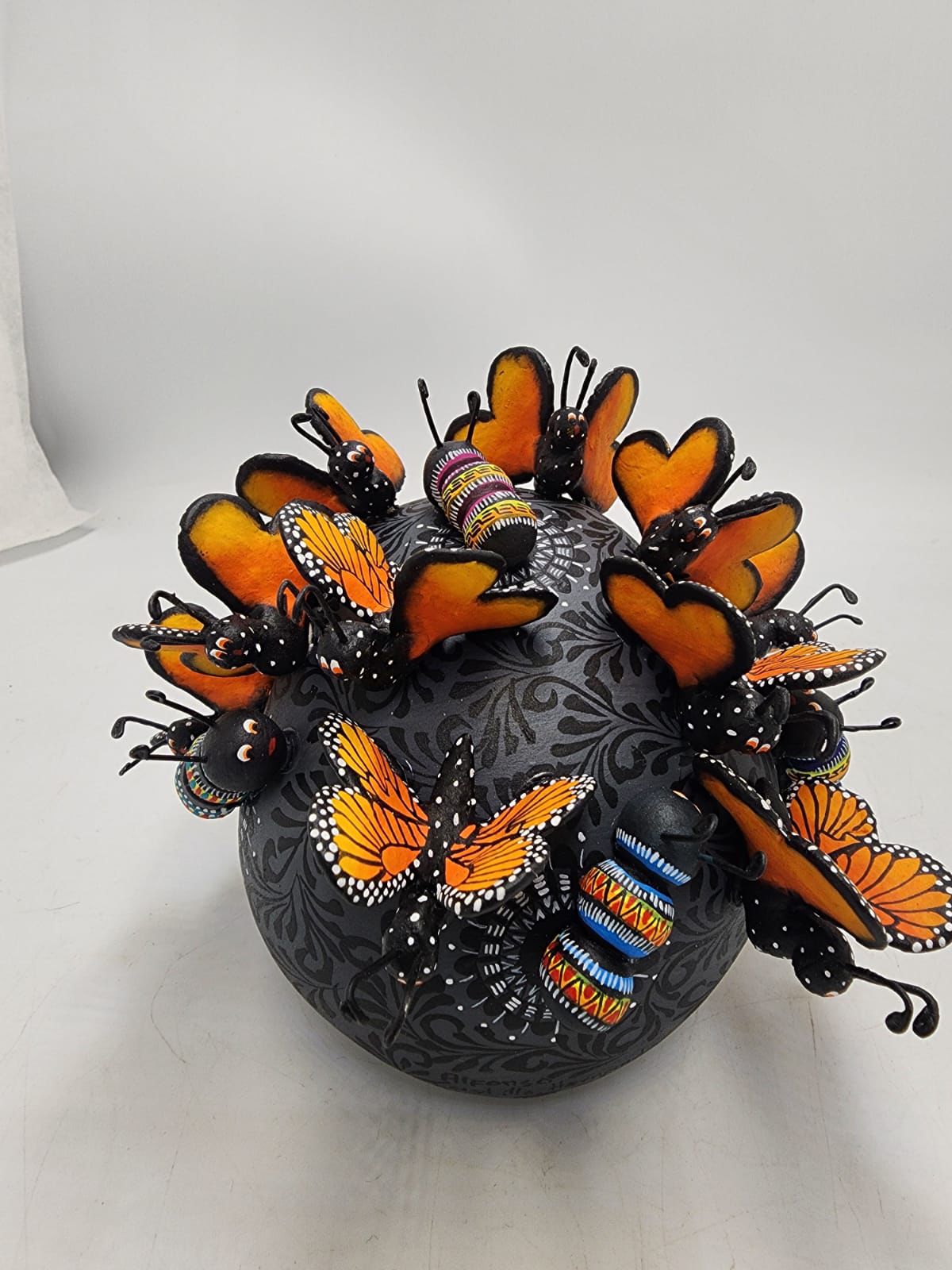 Skull Day Of the Dead Ceramics By Alfonso Castillo Hernandez PP8542