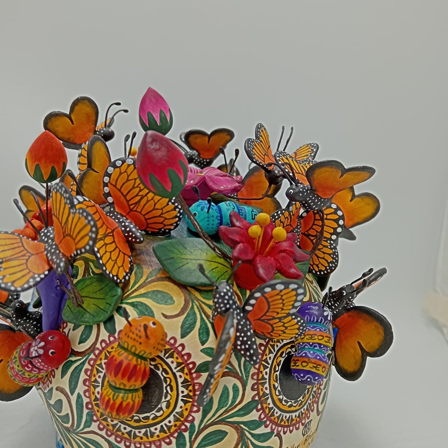 Skull Day Of the Dead Ceramics By Alfonso Castillo Hernandez PP8557