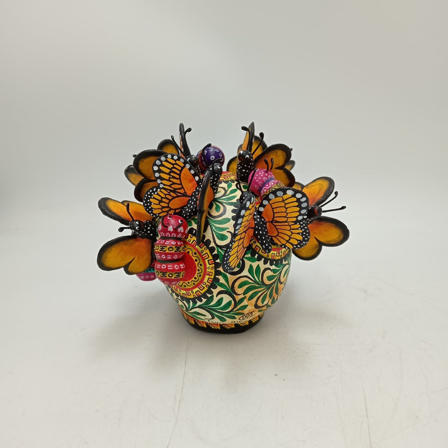 Skull Day Of the Dead Ceramics By Alfonso Castillo Hernandez PP8559