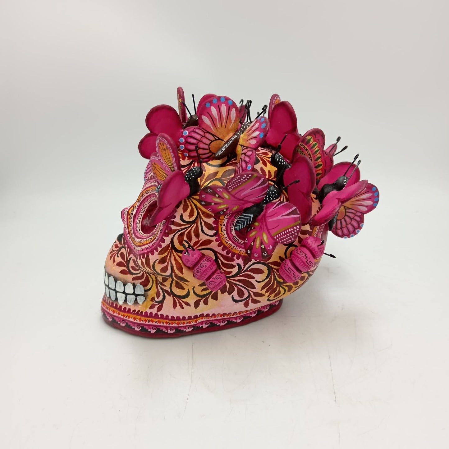 Skull Day Of the Dead Ceramics By Alfonso Castillo Hernandez PP8560