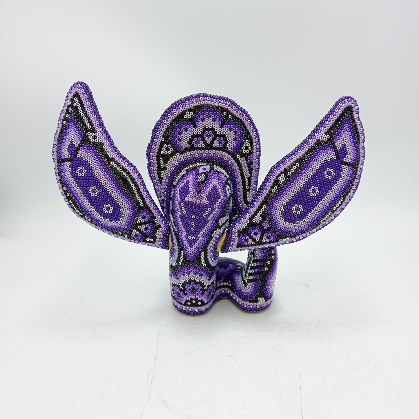 Mexican Huichol Hand Beaded Quetzalcoalt By Isandro Villa Lopez PP8769