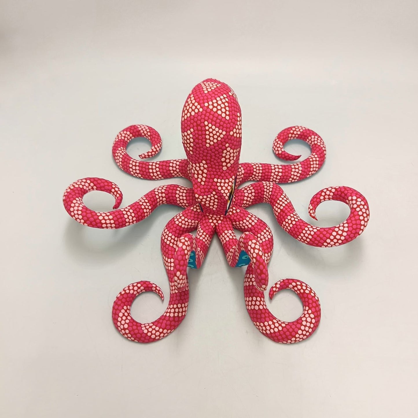 Oaxacan Wood Carving Hand Made, Octopus By Armando Jimenez  PP8752
