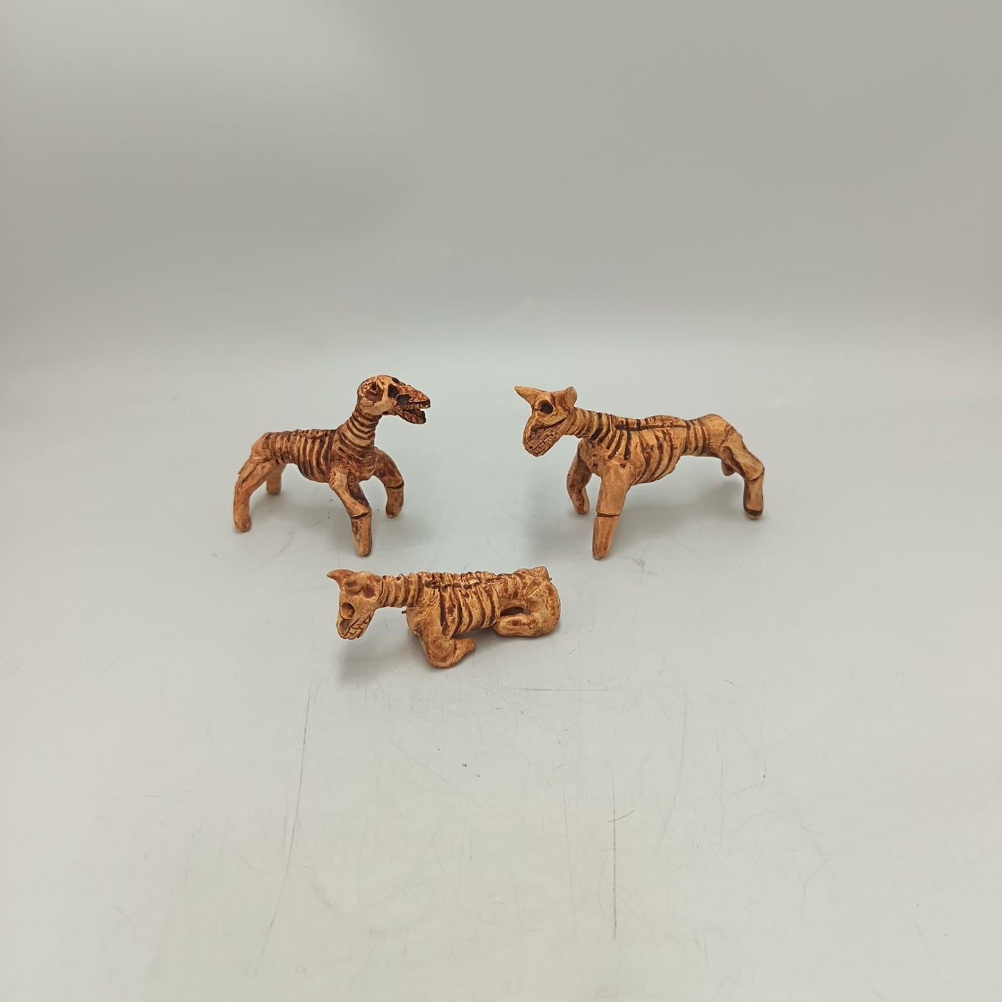 Extraordinary Hand made Painted Nativity Set By Demetrio Aguilar PP8874