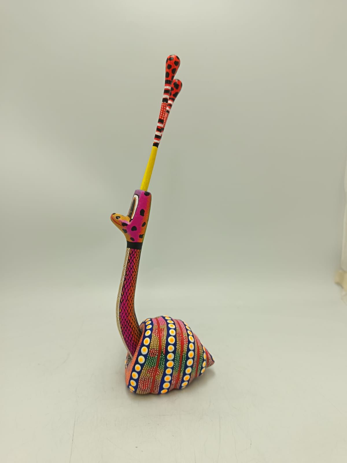 Mexican Oaxacan Wood Carving Snail By David Blas PP8948