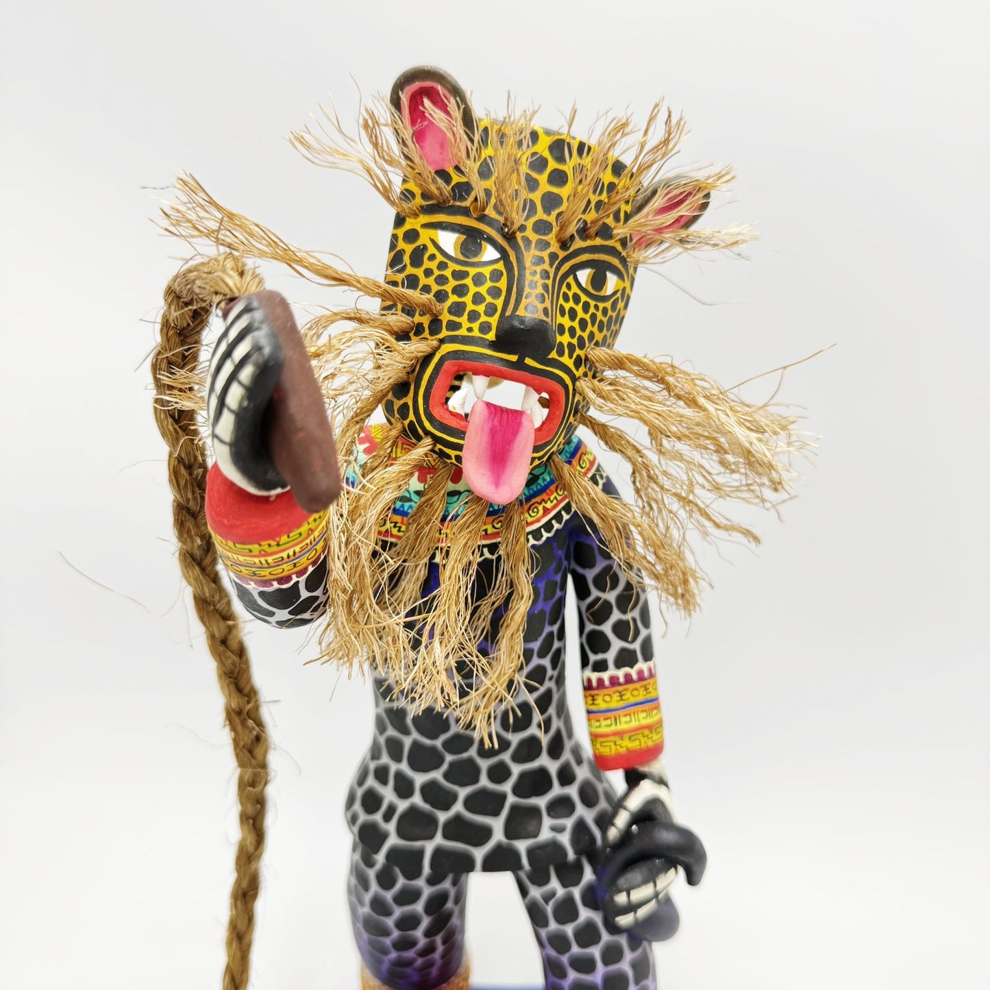 Day Of The Dead Ceramics Jaguar Dancer By Marco Castillo PP8883