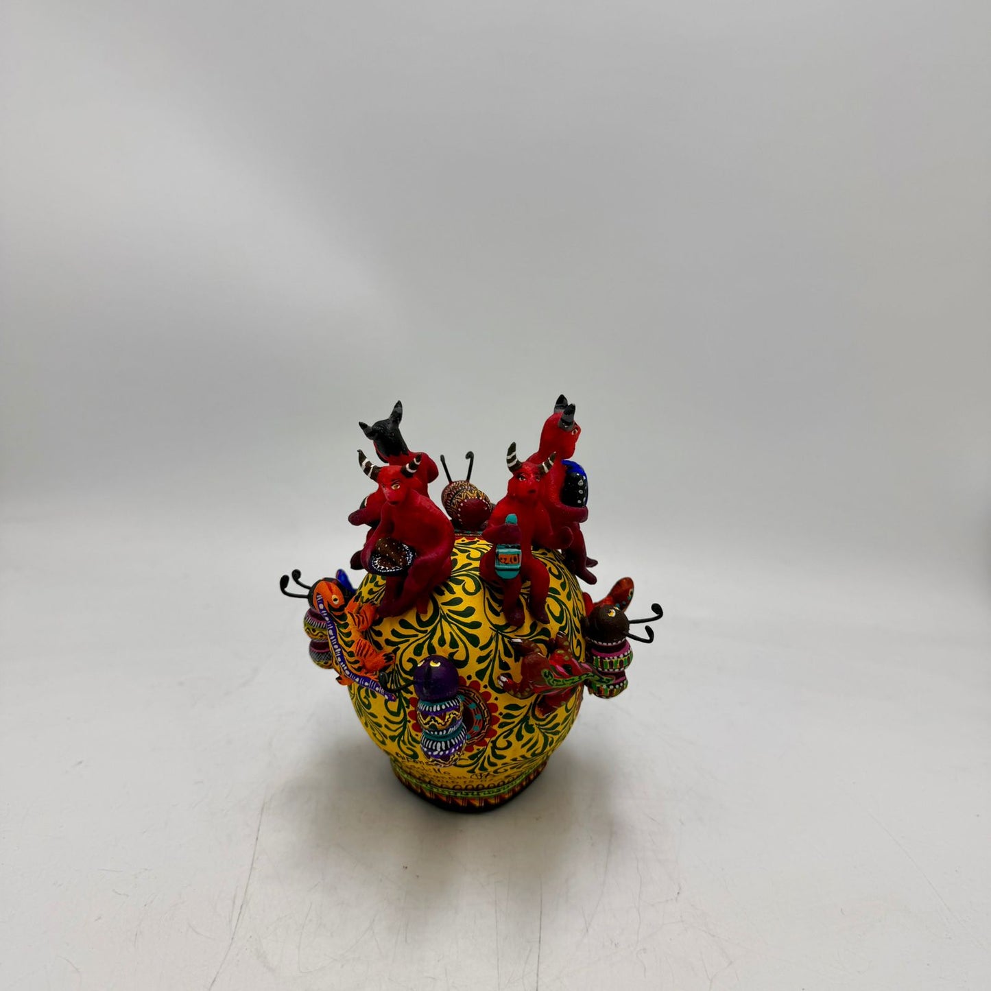 Day Of the Dead Ceramics Skull By Alfonso Castillo PP8988