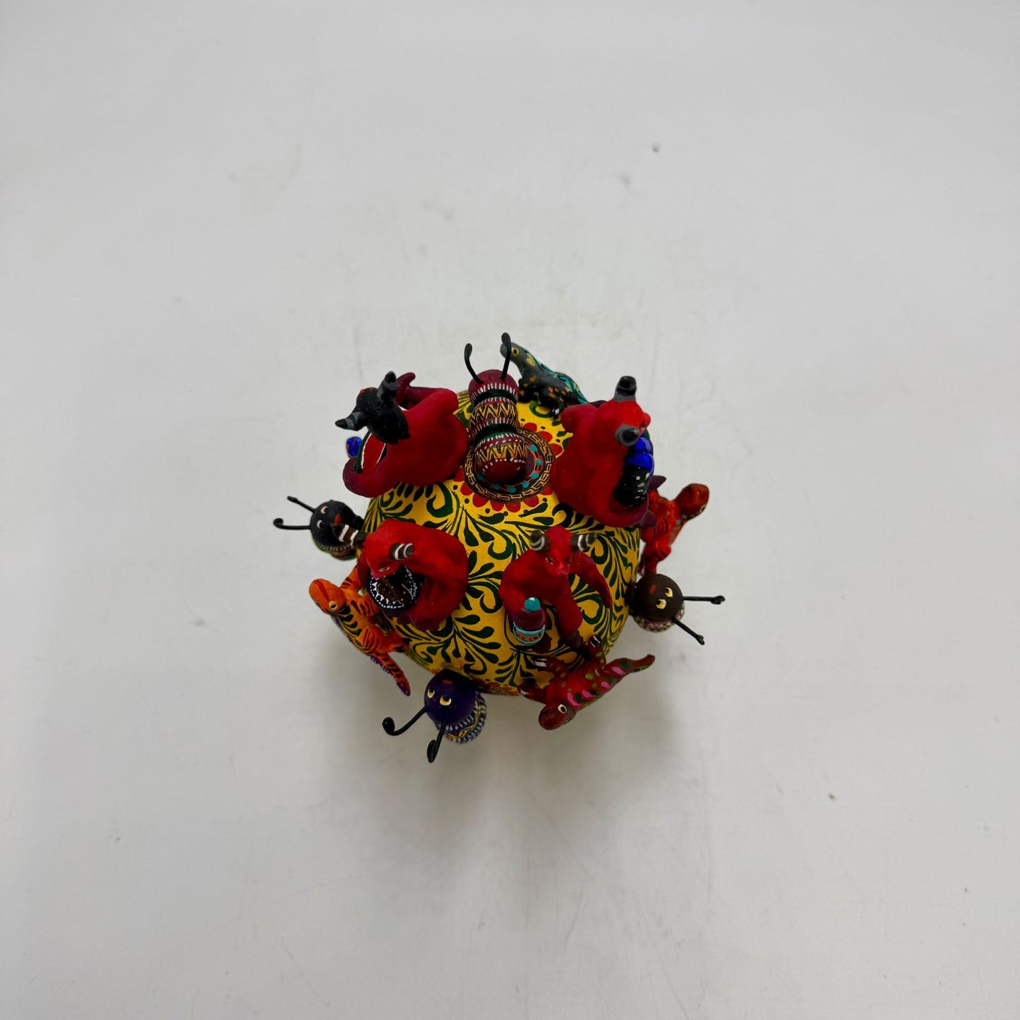 Day Of the Dead Ceramics Skull By Alfonso Castillo PP8988