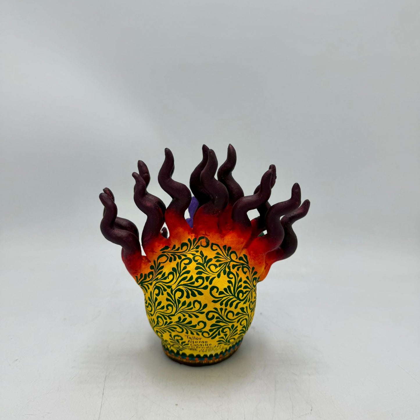 Day Of the Dead Ceramics Skull By Alfonso Castillo PP8992
