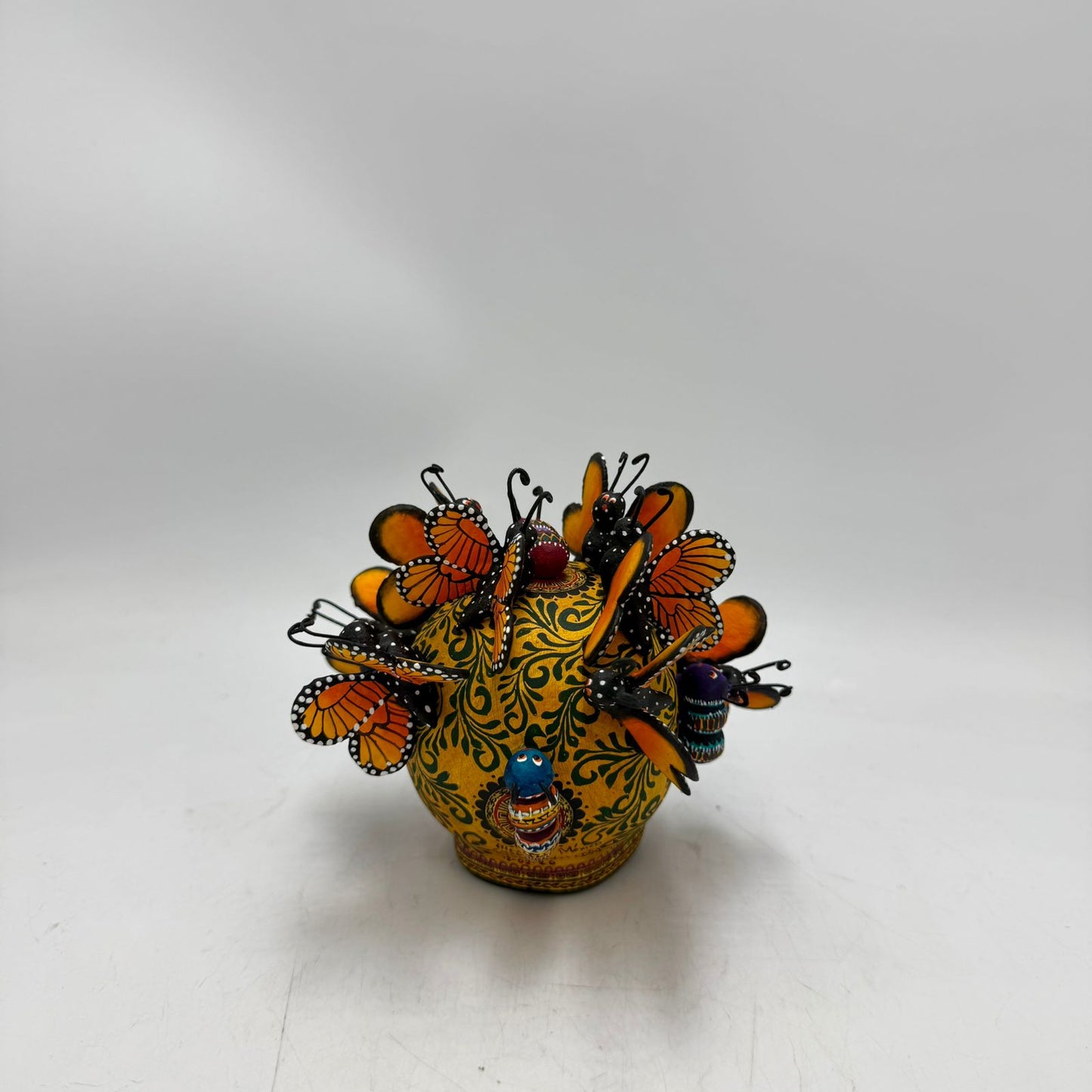 Day Of the Dead Ceramics Skull By Alfonso Castillo PP8996