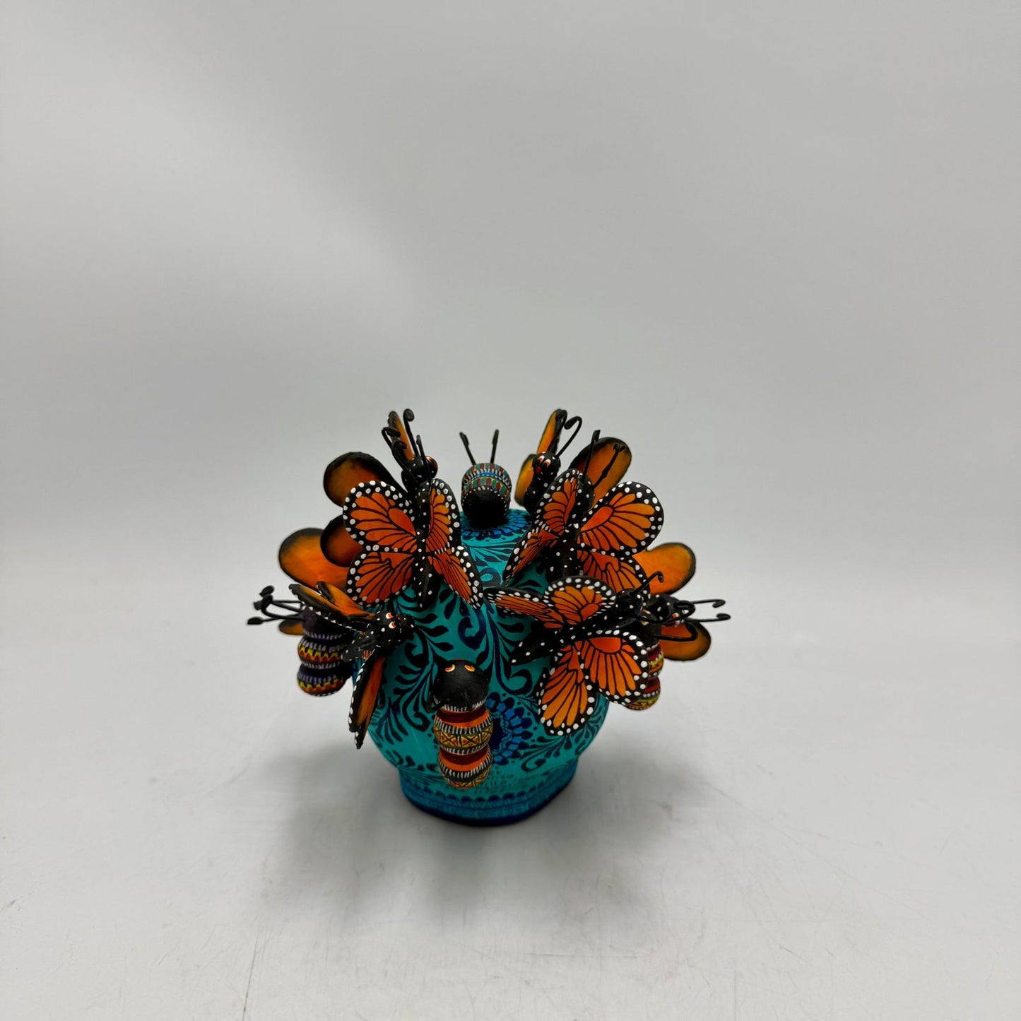Day Of the Dead Ceramics Skull By Alfonso Castillo PP8997