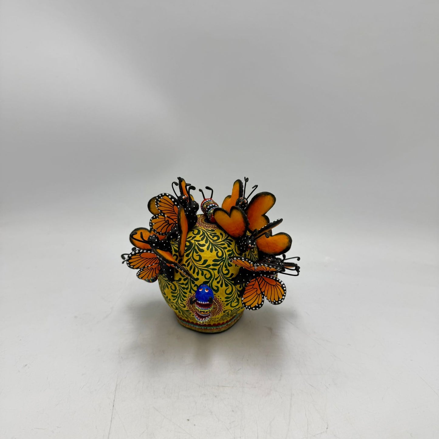 Day Of the Dead Ceramics Skull By Alfonso Castillo PP8999